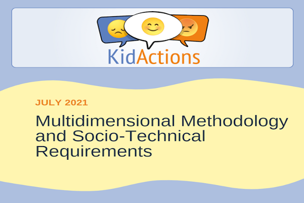 New report out! KID_ACTIONS Methodology and Socio-technical Requirements